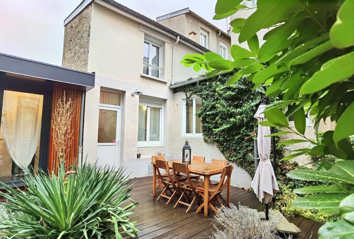 Maison De Ville Avec Terrasse Et Jardin ランス エクステリア 写真